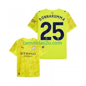 Camisolas de futebol Manchester City Gianluigi Donnarumma 25 Guarda Redes Equipamento 3ª 2025/26 Manga Curta